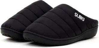 Subu Gender Inclusive Indoor/Outdoor Puffer Slipper in Black at Nordstrom, Size 45