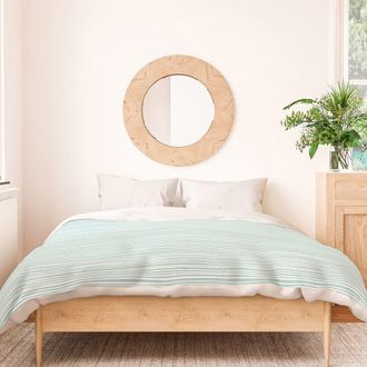 Deny Designs Coastal Studio Ocean Duvet Set - King in Teal Blue at Nordstrom Rack, Size Queen