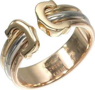 Cartier Yellow Gold (18K) Pink Gold (18K) White Gold (18K) Band Ring (Pre-Owned)