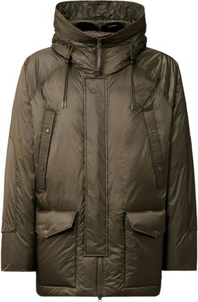 C.P. Company Piumino con applicazione Maschera sci - Grigio