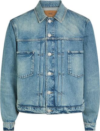 Paige Tobin Denim Jacket - Blue - XL