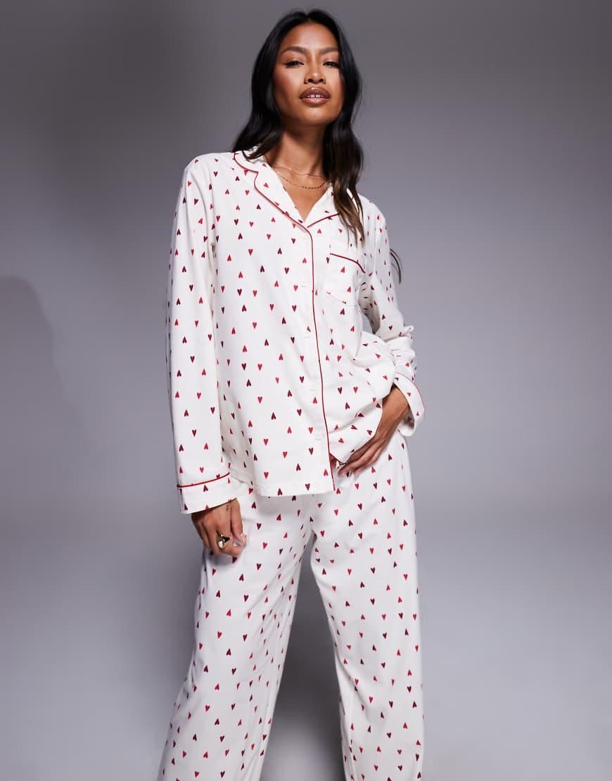 Pigiami da Donna Pigiama 2 Pezzi Loungewear Sleepwear Camicia da Notte Cane Pastore Tedesco