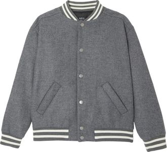 A.P.C. A. p.c. Micky Striped Blouson Jacket