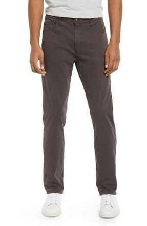AG - Adriano Goldschmied Everett Stretch Sateen Slim Straight Pants in Shadow Hawk at Nordstrom Rack, Size 33 X 32