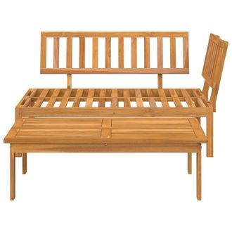 Berkfield Home Beautiful Garden Pallet Sofa Set 2 pcs Solid Wood Acacia in Brown