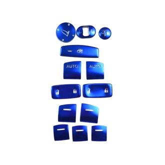 OEM 13 Pegatinas Para Cubrir Los Botones Del Interruptor Del Regulador De La Ventana Para La 11.&ordf; Generaci&oacute;n (2022)