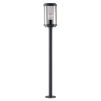 Lindby Lindby - L&aacute;mpara Para Exterior ojali En Negro De Aluminio