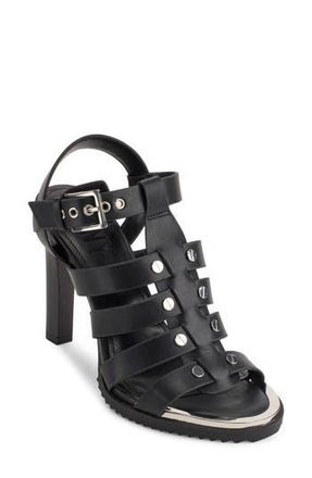 DKNY Bria Slingback Cage Sandal in Black at Nordstrom Rack, Size 6.5