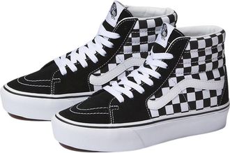 Vans SK8-Hi Platform 2.0 VA3TKNQXH Sneakers Womens Black White Checkerboard