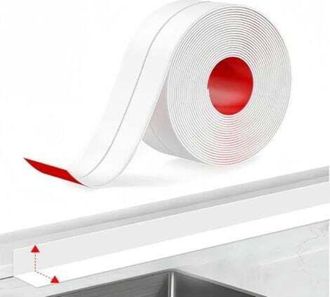 OEM Rotolo Di Nastro Sigillante Per Bagno, Nastro Sigillante Bianco Per Cucina, Nastro Sigillante Per Vasca Da Bagno, 3 M X 2,2 Cm