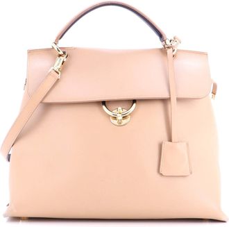 Ferragamo Jet Set Top Handle Bag Leather Large