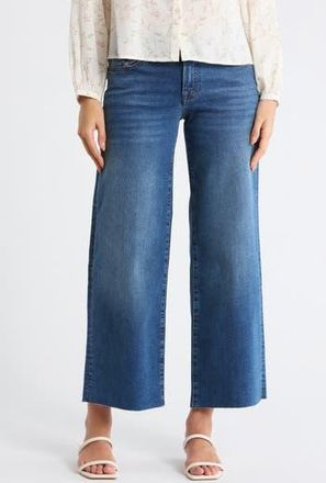 Lucky Brand Sweet Raw Hem Wide Leg Jeans in Crescentville at Nordstrom Rack, Size 26 X 30