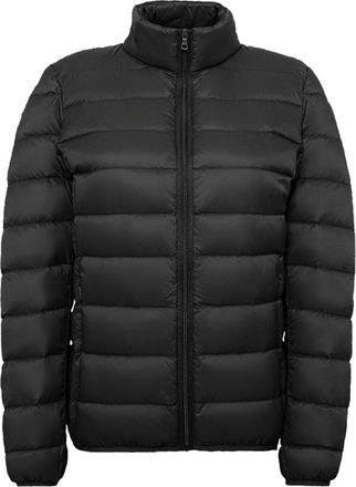 Generic Women Outwear Winter Jacket Ladies 90 White Duck Down Light Standing Collar Short Large Size Lightweight Fashion Coat Womens Puff Jackets with Hood (B