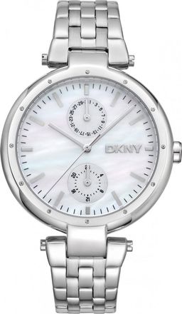 DKNY Womens DK1L066M0045 Ladies Downtown Watch - Silver - One Size