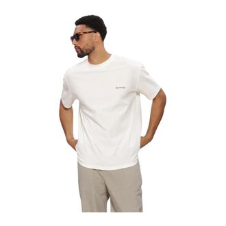 Law Of The Sea Anchored T-shirt - Heren - Tops - Wit - Maat: S