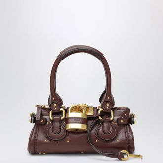 Chlo&eacute; Small brown leather Paddington bag
