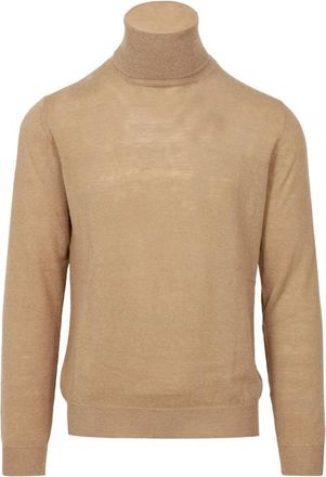 Mauro Grifoni Maglione a collo alto - - Knitwear - Uomo - Beige - 2XL