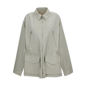 Rier Light Jackets, male, Gray, Size: S Water-repellent Cotton Jacket