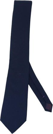 Lords of Harlech Taddeo Merino Wool Tie in Navy at Nordstrom