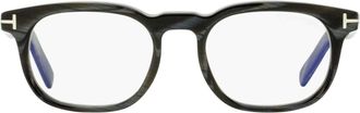 Tom Ford TF5930-D-B Blue Light Blocking Eyeglasses - Black