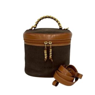 Loewe Pre-owned Handbag - Dames - Pre-owned - Bruin - Maat: ONE Size Leer