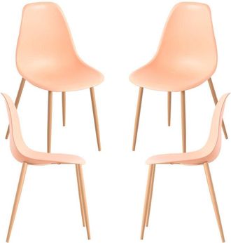 Regalos Miguel Packs Sillas Comedor - Pack 4 Sillas Mykle - Trigo