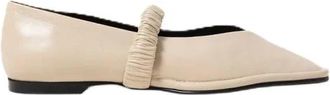 Alohas Lautan Leren Ballerinas - Dames - Ballerinas - Wit - 41 EU - Leer - Schoenen