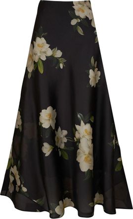 Zimmermann Harmony silk midi skirt - women - Silk - 1 - Black