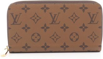 Louis Vuitton Brown Monogram Reverse Pvc Long Wallet (Bi-Fold) (Pre-Owned)