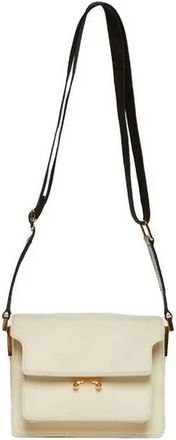 Marni Parel Witte Schoudertas - Dames - Schoudertassen - Wit - ONE Size - Tassen