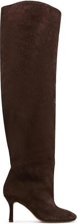 Steve Madden Allison Over the Knee Boot in Brown Suede at Nordstrom, Size 6.5
