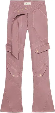 Blumarine Belted Cargo Pants