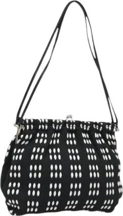 Miu Miu Pre-owned Canvas Schoudertas - Dames - Vintage Schoudertas - Zwart - ONE Size - Vintage