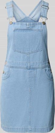 Only A-Linie Jeanskleid aus Baumwoll-Mix Modell NELLI in Hellblau, Gr&ouml;&szlig;e XL