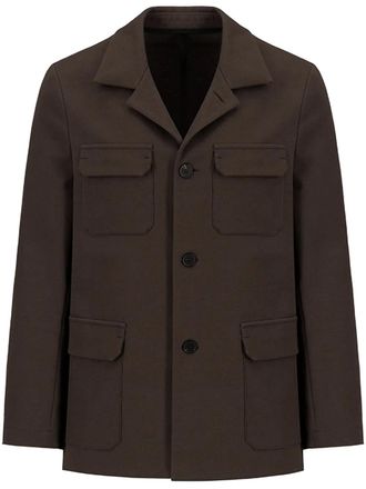 Harris Wharf London shirt jacket - Brown