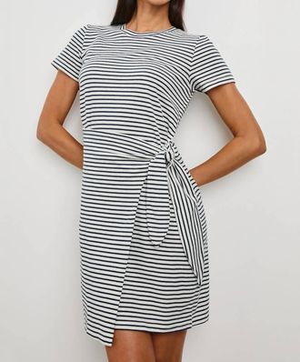 Rails Edie Striped Dress In Ivory Navy Stripe