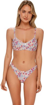Swim Systems Maddie Bikini Swim Bottoms in Prairie Petals at Nordstrom, Size X-Small