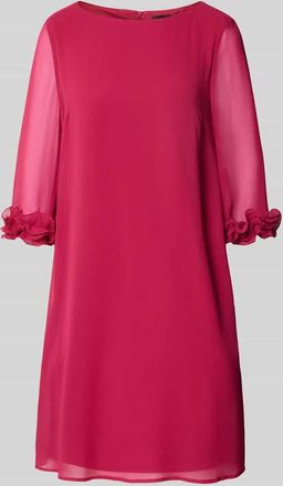 Vera Mont Cocktailkleid mit 3/4-Arm in Kirsche, Gr&ouml;&szlig;e 46