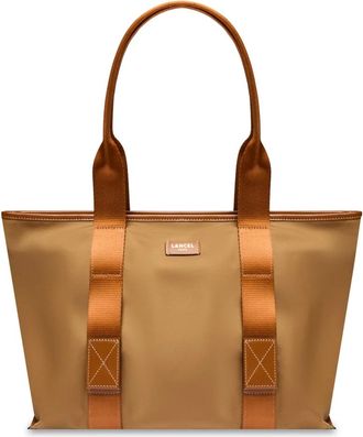 Lancel Tote Bags, female, Beige, Size: ONE SIZE Cabas Mistral Pliable