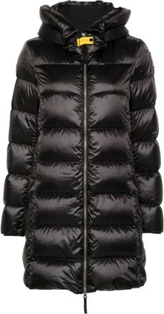 Parajumpers Down Jackets, female, Black, Size: L Marion Hooded Down Jacket