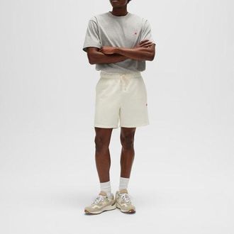 New Balance Uomo Made in USA Short in Bianco, Taglia XL