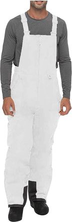 Generic TDEOK Mens Work Trousers Overalls Ski Trousers Leisure Jumpsuit Dungarees One Piece Dungarees Jeans Work Trousers Protective Dungarees Work Dungarees 