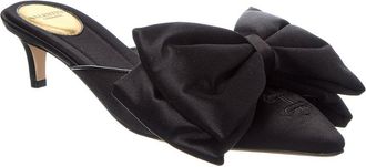 Valentino Yolande 45 Satin Mule