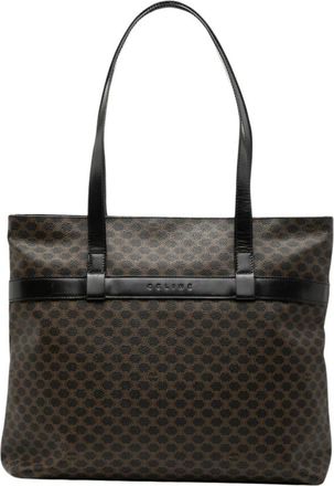 Celine Pre-owned Printed Tote Bag - Dames - Vintage Shopper - Zwart - ONE Size - Vintage