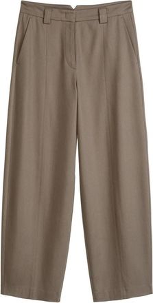 Marc O'Polo Broeken, Dames, Bruin, S, Barrel Pants