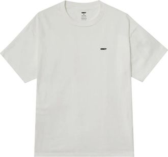 Obey graphic-print T-shirt - men - Cotton - M - White