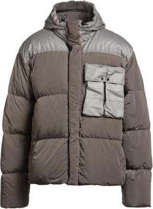 ジャケット・アウター C.P Company Gray Washed Hooded Coat C.P Company Gray Washed Hooded Coat