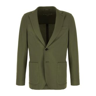 Circolo 1901 Blazers, male, Green, S, Premium Basic Jacket