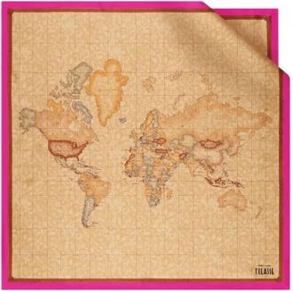 Alviero Martini 1A Classe Silky Scarf - Dames - Zijden sjaals - Veelkleurig - ONE Size - Accessoires
