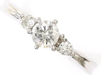C&A White Gold White Gold (18K) Band Ring (Pre-Owned)